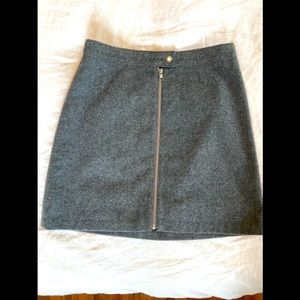 Madewell wool skirt